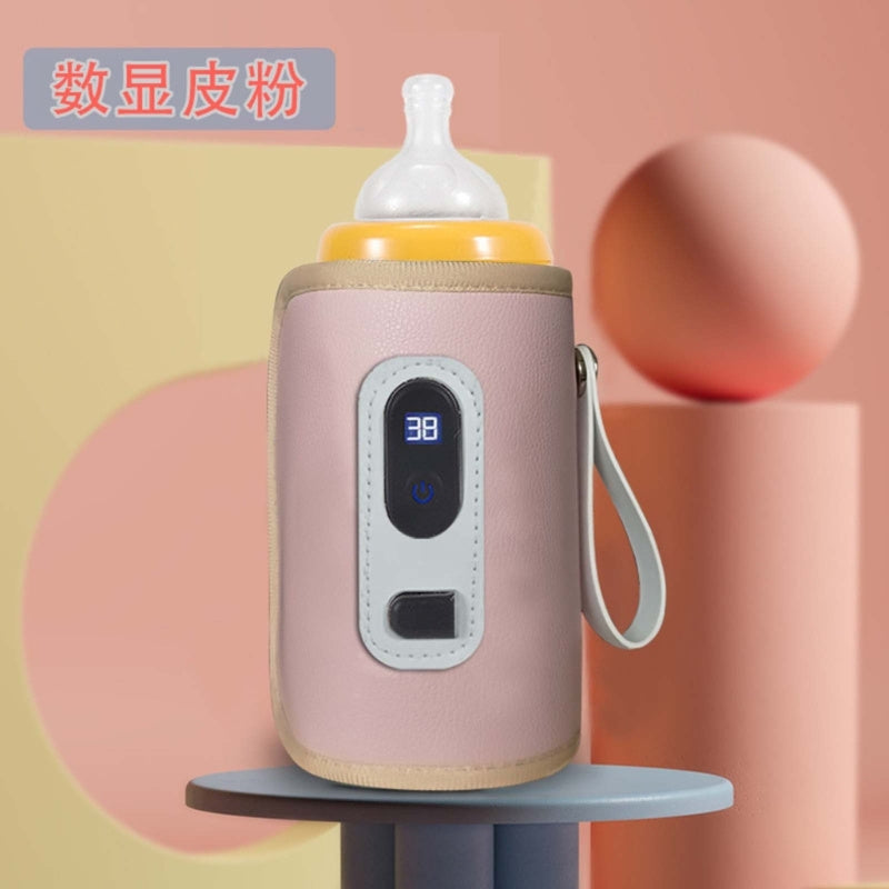 1Pc Baby Bottle Warmer Feeding Bottle Heat Keeper Travel Warmer Cover Formula Milk Water USB Heater Outdoor Bottle Warmer