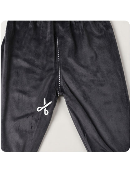 Cotton pants Autumn and winter baby boys' and girls' golden velvet lantern pants