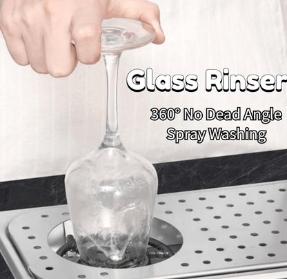 PSFC121 coffee cup cleaner, baby bottle cleaner, kitchen sink accessories, SUS water pot rinse, kitchen cleaning equipment, bar glass rinse accessories, Kitchen sink glass dishwasher high pressure