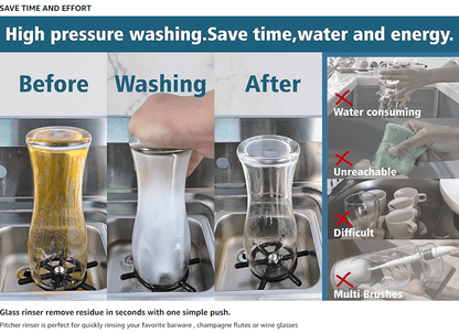 PSFC101 Coffee Cup Cleaner Baby Bottle Cleaner Kitchen Cleaning Equipment Glass cup washer, high pressure washing cupware SUS water pot washing beer cup milk cup strong cleaning machine household