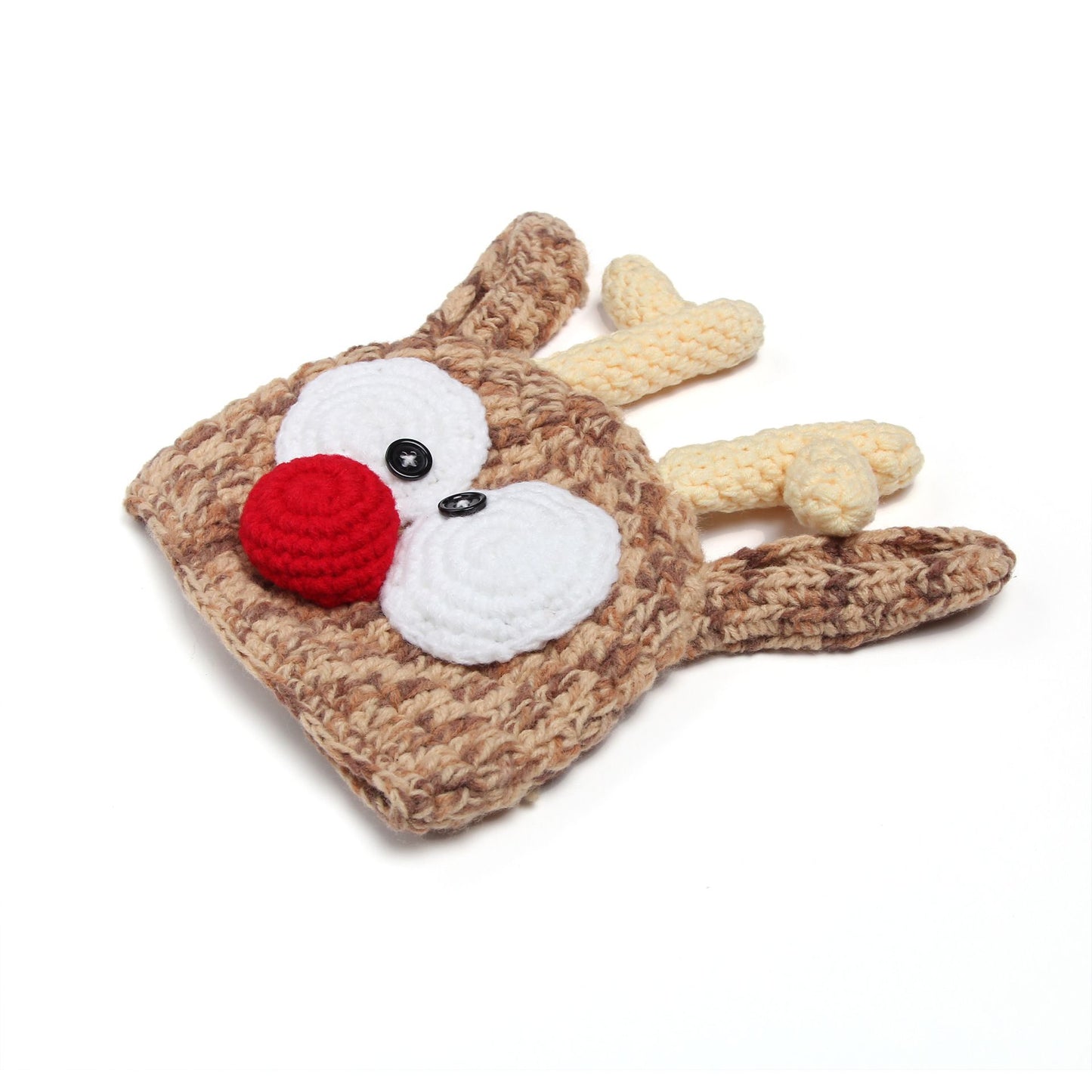 Baby Knitted Cute Hat Elk Hat Photo Prop for Baby Boys Girls