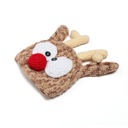 Baby Knitted Cute Hat Elk Hat Photo Prop for Baby Boys Girls