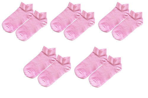 tittimitti® 98% ORGANIC COTTON Kid's Ankle Socks (5-pack). Ages 5