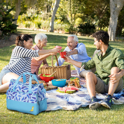 5Pcs Baby Nappy Diaper Bags Set Mummy Diaper Handbags with Diaper Pad Food Bag Bottle Bag Travel Tote Bags For Mom Dad