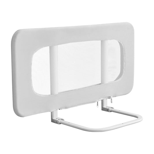 VEVOR Toddler Bed Rail, Kids Beds Guard Rail with Reinforced Iron Pipe and Oxford Cloth, Adjustable Height Bed Side Railing, Portable Guard Bumper Barrier for Crib, Bunk, 31.5 x 26.38 in, 1 Piece